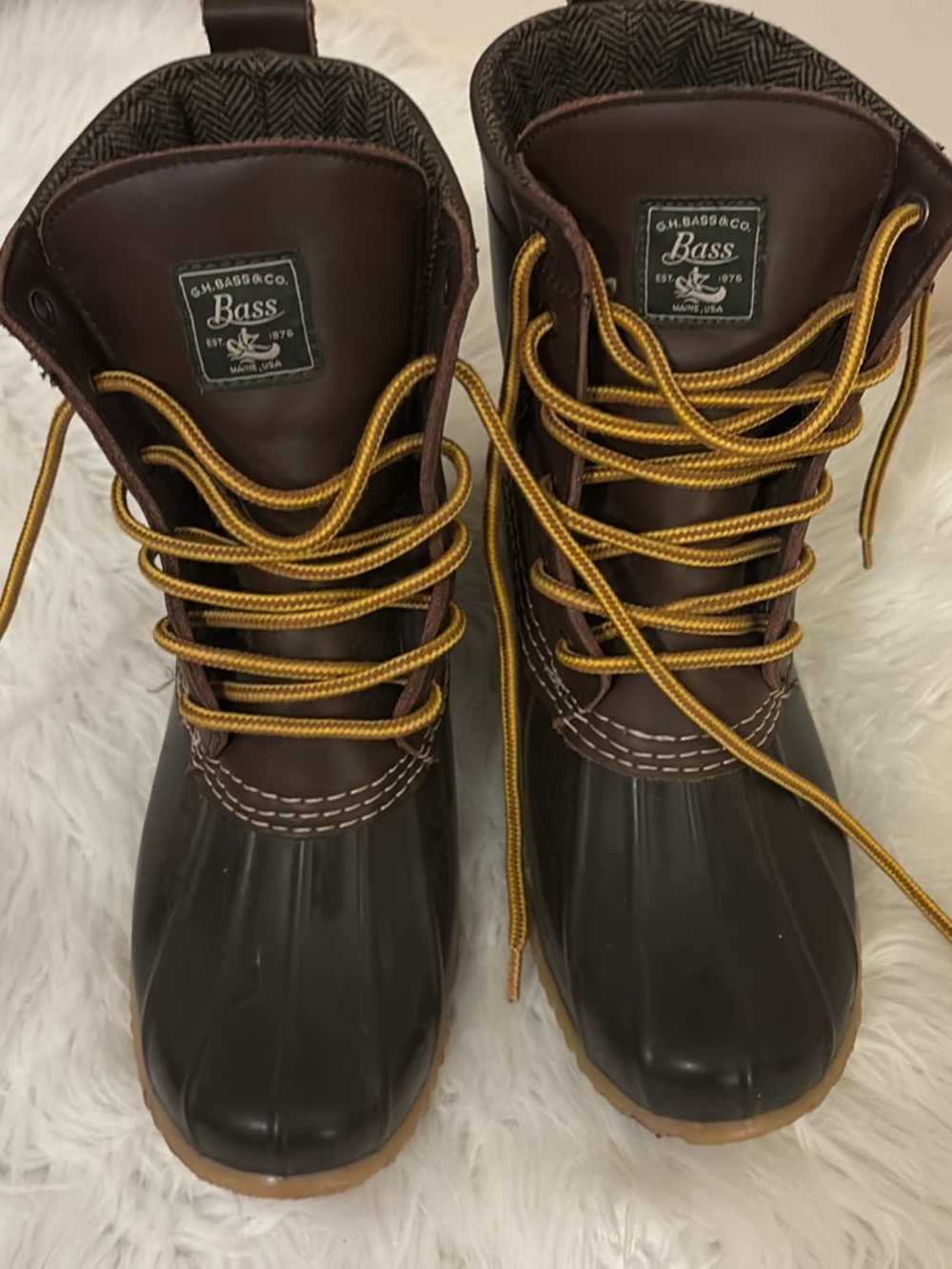 Bass Women's Harlequin Duck Boots - Picture 2 of 10